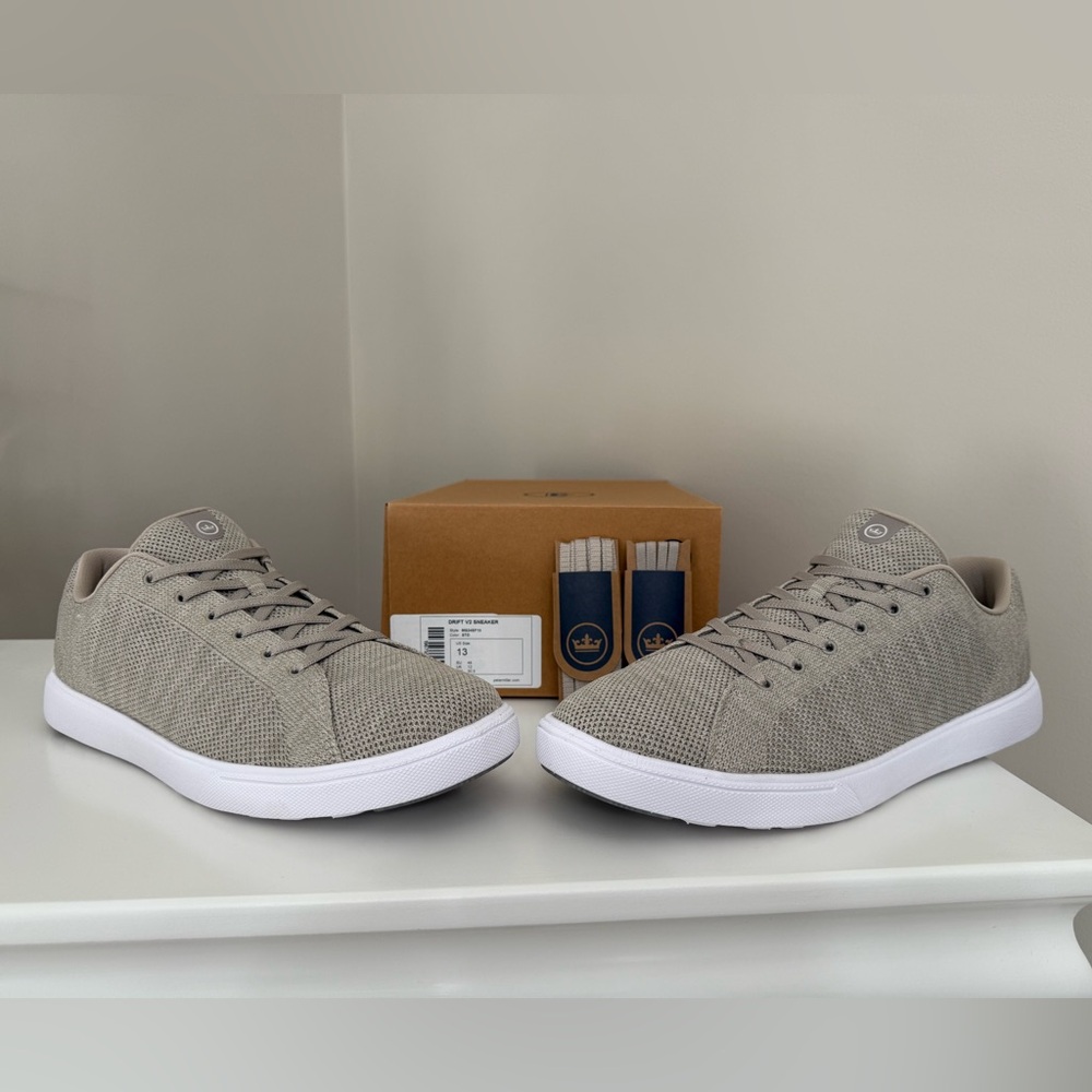 Peter Millar Tan Drift V2 Sneakers, 13, NWT